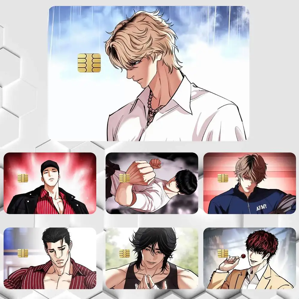 Lookism WEBTOON manhwa   Sticker Film Tape Skin for Credit Card Debit Card Waterproof Stickers