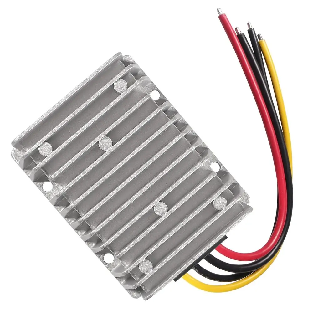 DC 8V-40V zu 13,8V 25A Automatischer Buck-Konverter Step-Down/Up-Regler Altersreduzierender Konverter Wasserdichtes Geregeltes DC-Netzteil