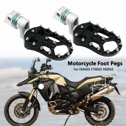 For BMW F650GS F700GS F800GS F 700GS F800 GS 2008-2017 Aluminum Adjustable Footrest Foot Pegs Rotatable Foot Rest Footpegs