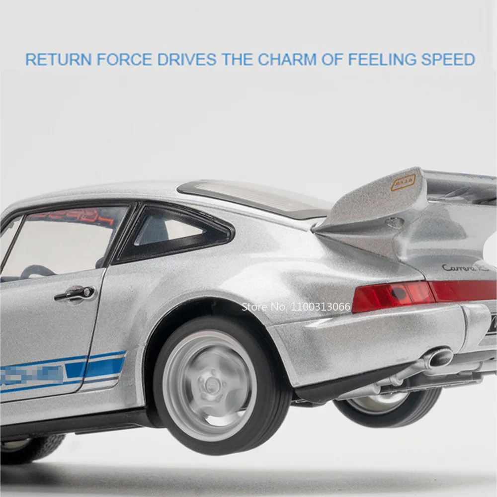 1:24 964 كايين S نماذج سبيكة سيارات دييكاست لعبة الأبواب فتح المركبات نماذج عجلة التراجع سيارة رياضية الاطفال مهرجان الحاضر