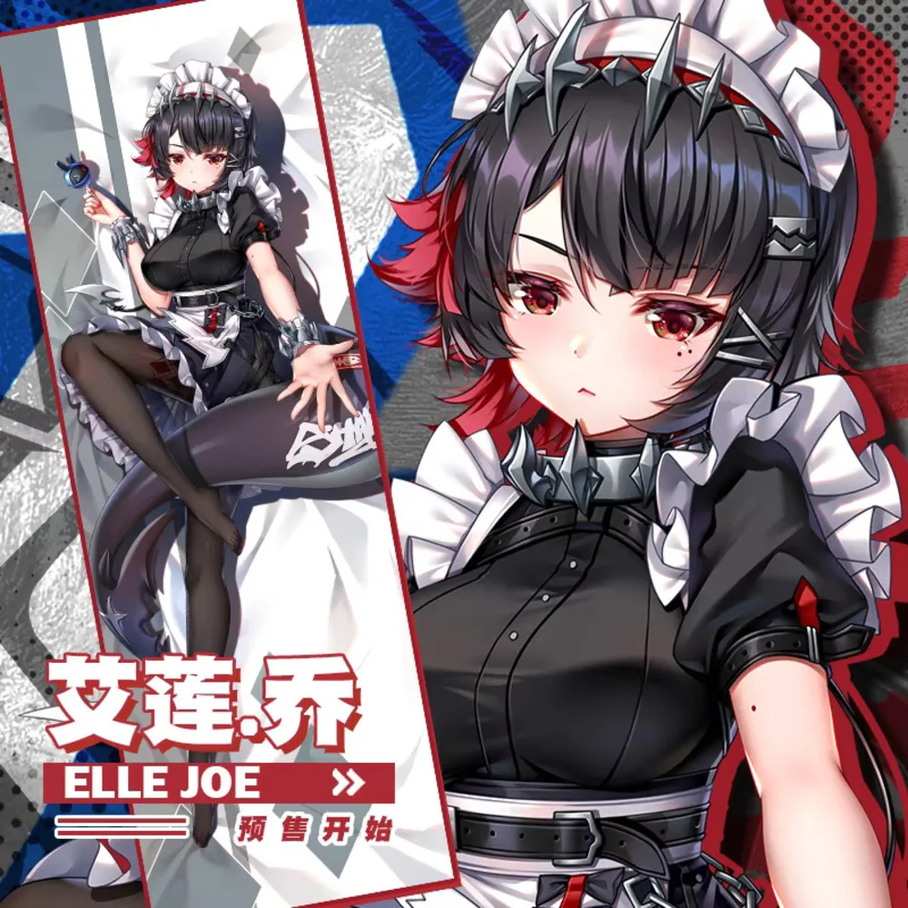 

Игра Zenless Zone Zero Ellen Joe Сексуальная 2WAY Dakimakura Hing Body Acg Чехол Аниме Японская подушка отаку Чехлы