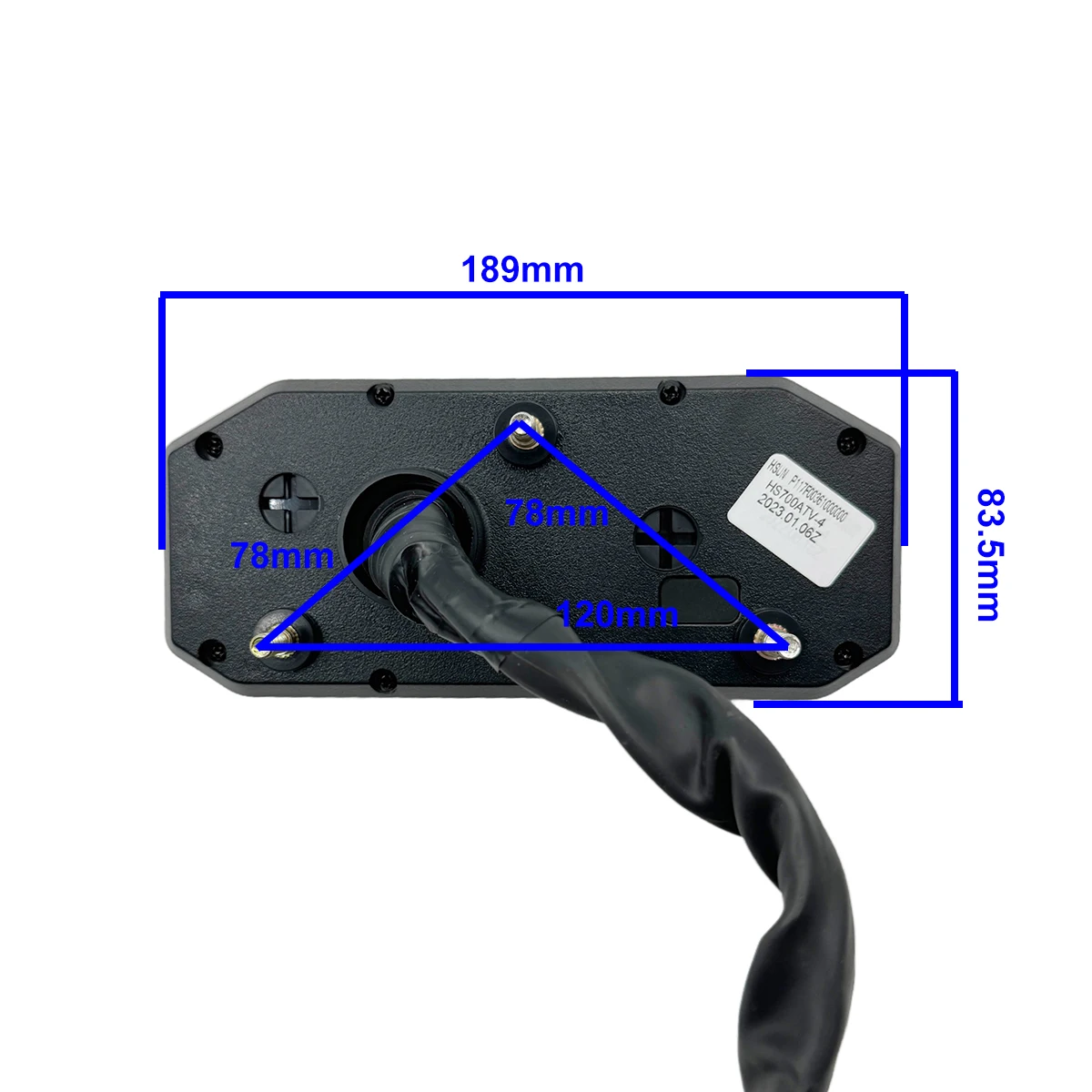 Nuovo Hisun 500cc 700cc 500 700 ATV EFI tachimetro Meter Assy 36100-058-0000