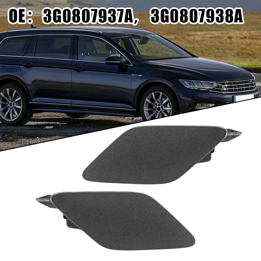 

Новая практичная накладка на фару (спрей-кожух) 3G0807938A из АБС-пластика, передняя левая/правая, для Volkswagen Passat B8 2017-2019