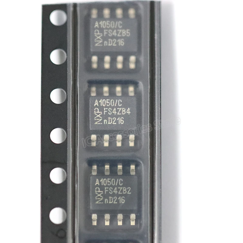 5PCS TJA1050T/CM, 118 silkscreen A1050/C SMD SOP8 CAN transceiver chip brand new original