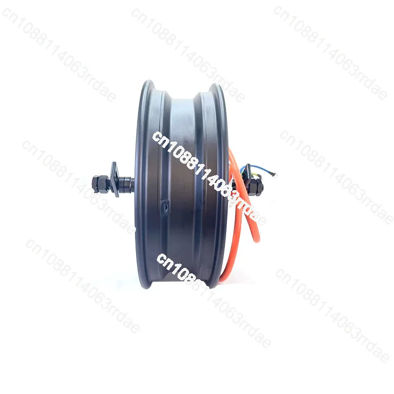 Quanshun Motor 12 inch 2000W35H fourth generation V4 power saving version 48-96V electric motorcycle electric vehicle motor