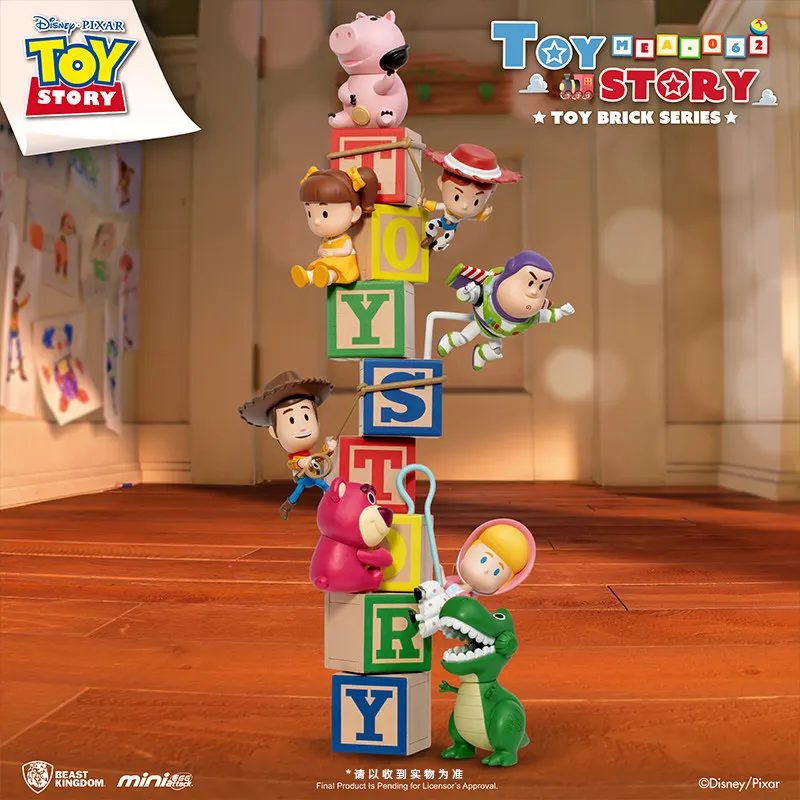 

В наличии: Серия конструкторов «История игрушек» Blind Boxlots-O'-Huggin' Bear, Buzz Lightyear, Woody. Таинственная коробка. Милый подарок для девочки.