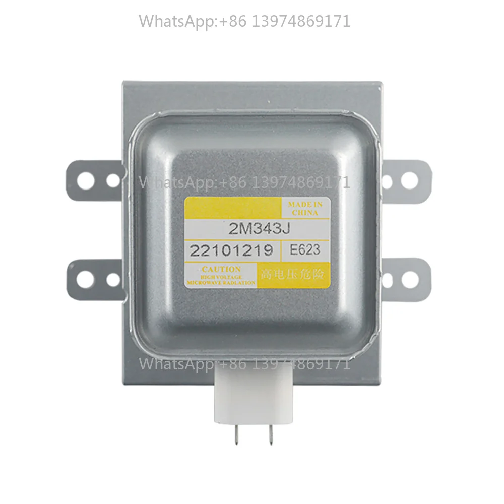Industrial Microwave Magnetron 1.5KW For 2M343J Air Cooled