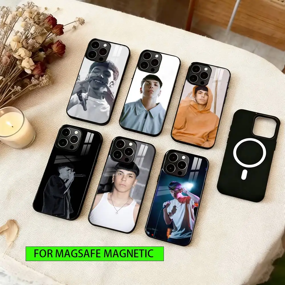 

Milo J Singer Phone Case For iPhone17,16,15,14,13,12,11 Plus,Pro Magnetic with Magsafe Wireless Charging