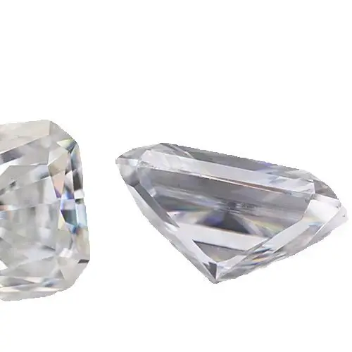 D‑Color VS1 VVS1 VVS2 0.5CT Radiant Cut  Lab Grown Diamond CVD HPHT IGI Certified Loose Stone Custom Jewelry