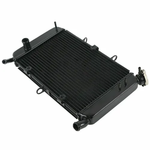 Imagen 2 del producto Refrigerador de agua del radiador de la motocicleta para Yamaha XJ6 XJ6S XJ6N 2009-2016 XJ6F 2010-2016 FZR6 2014 FZ6R 2009-2017 de aluminio