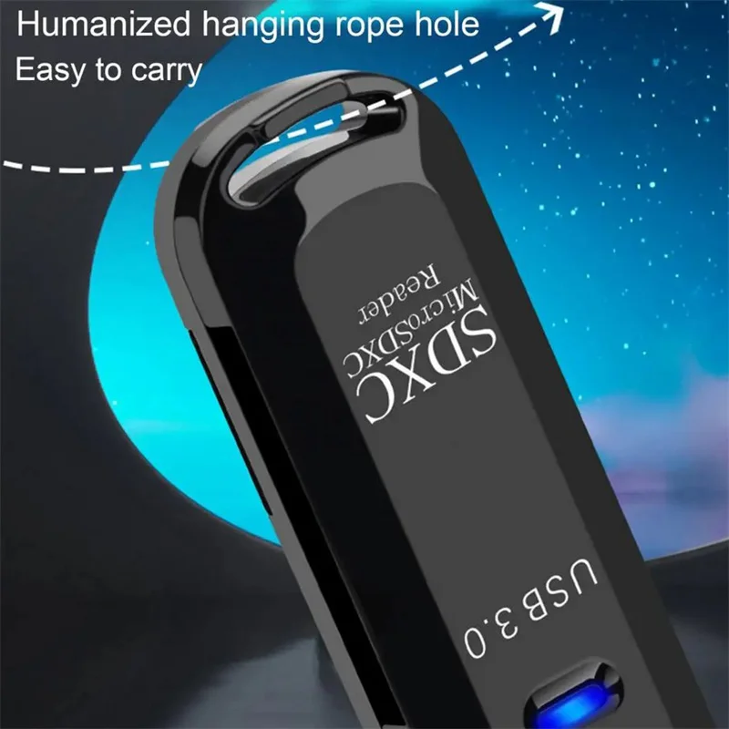 Convenient TF Card Reader Widely Compatible USB3.0 Card Reader High Speed Data Transmission