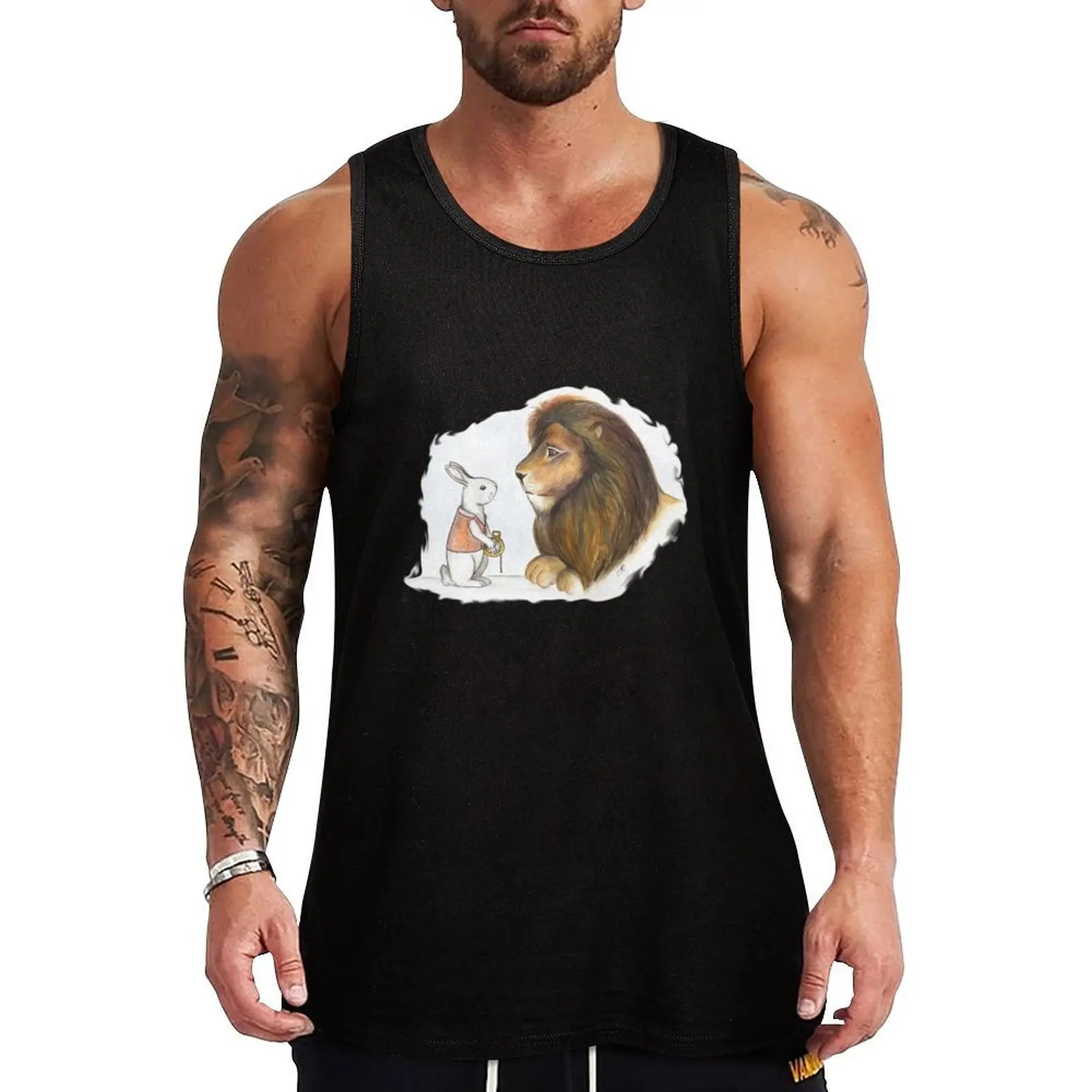 

When two worlds collide Tank Top sleeveless gym shirts male Vests Men's fitness t-shirt