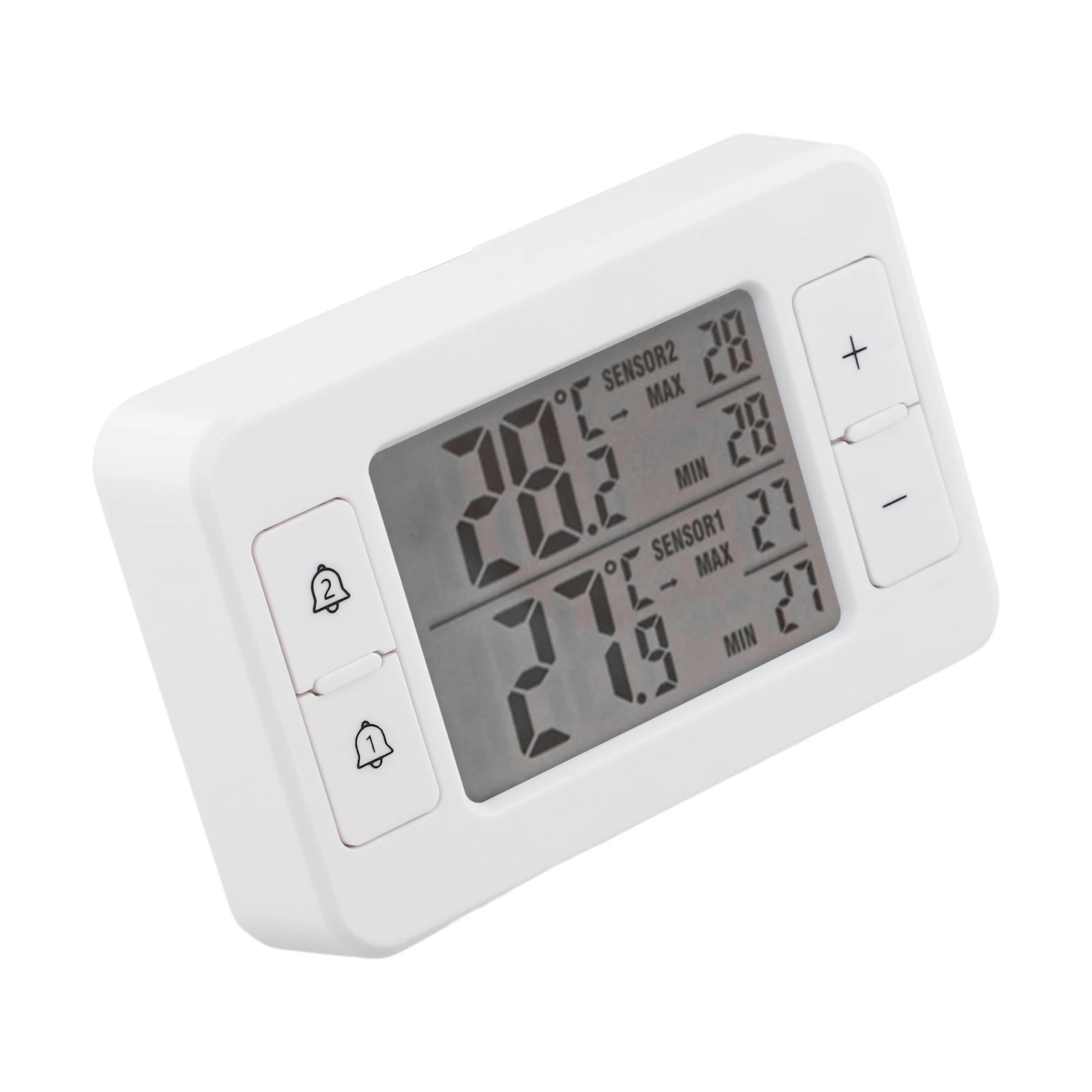 Electronic Temperature Monitor Wireless Thermometer Error Margin -1 Measurement Range -40 60 ABS Material for custom Alarms