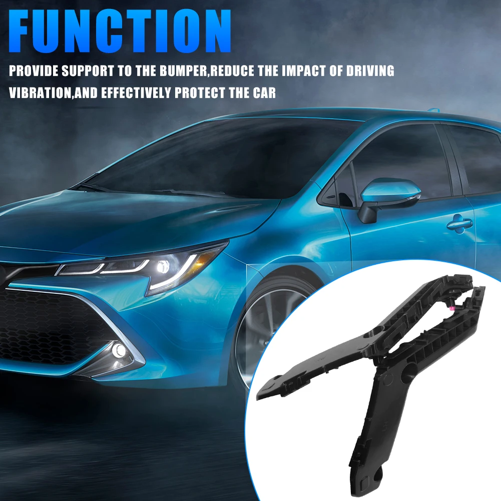 

2Pcs Car Front Bumper Bracket Retainer Beam Mount Support For Toyota Corolla 2017-2019 Accessories TO1043131