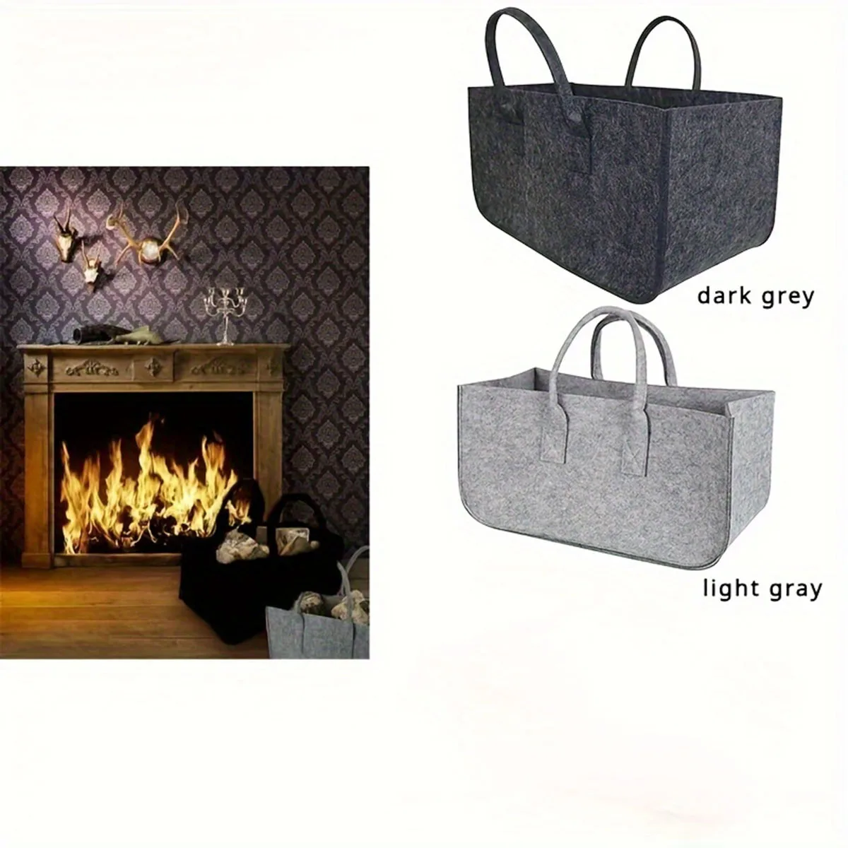 حقيبة يد اللباد، حقيبة الهدايا، ترويج الإعلان، حقيبة تخزين الهدايا، حقيبة تسوق سميكة اللباد #2