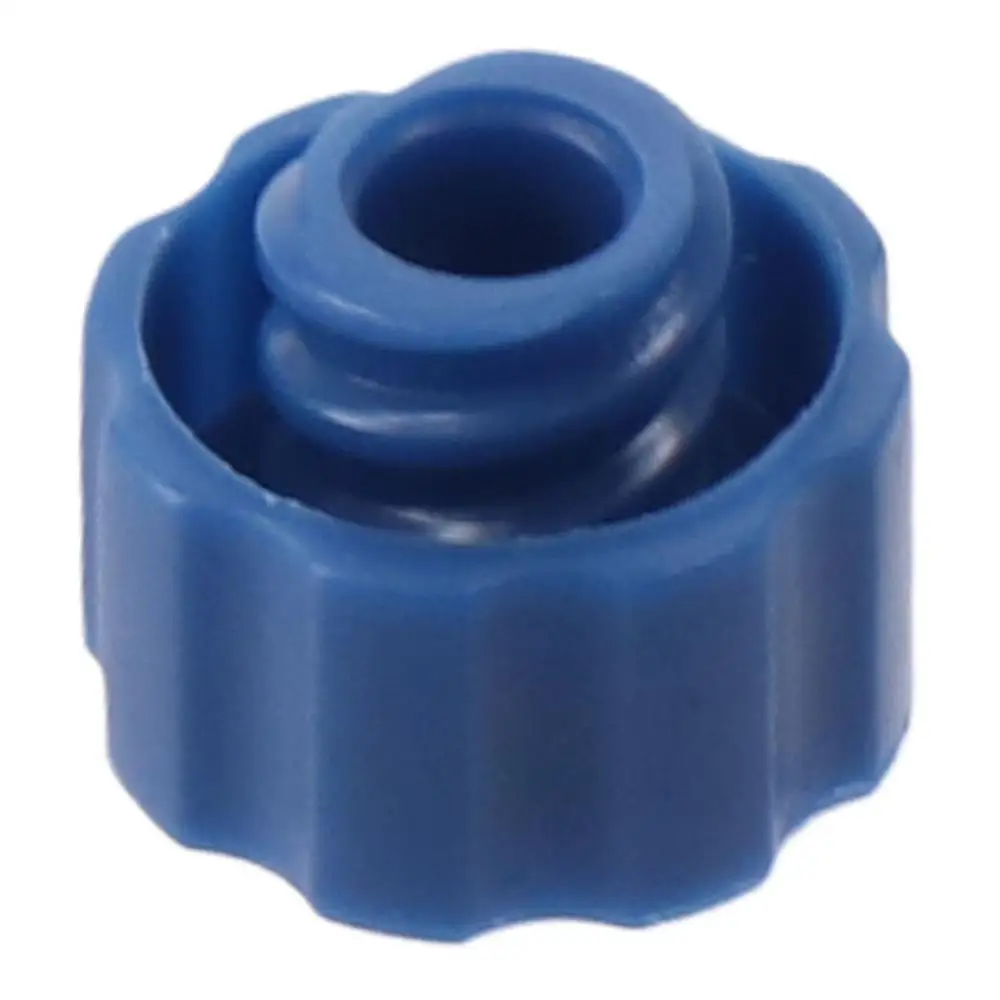 Blue Syringe Tip Caps Feeding Tubes Plastic No Needle Lock Cap Tip Cap