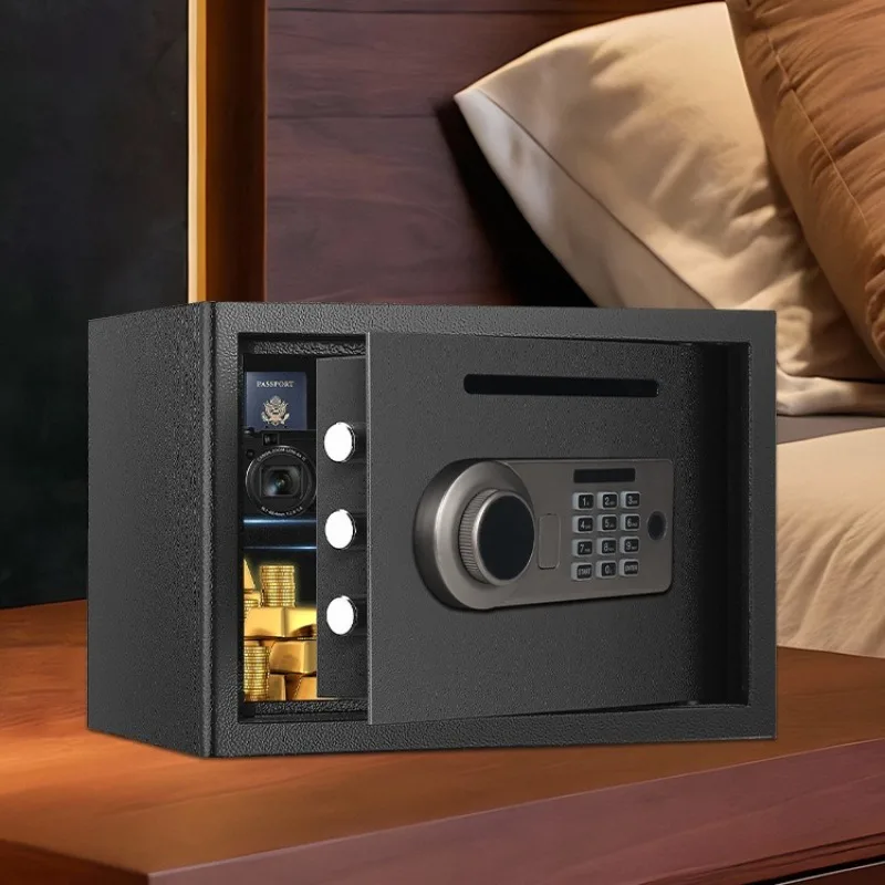 Electronic Password Safe 25cm Mini Home Concealed Wall Cabinet Safe Digital Security Box Safe Deposit Hiding Place Diversion view 5