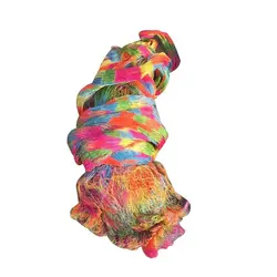Redfish-Hand-Made Weave PE Color Line Cast Net Cloth without Sinker, Hand Throw Fishing Nets, Catch Fish Network, High Strength