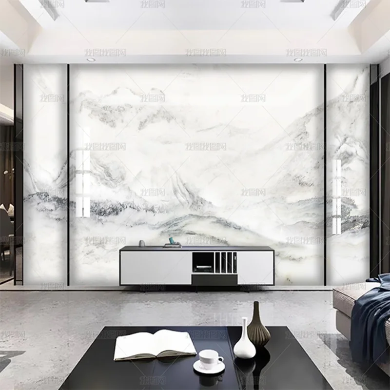 

Пользовательские 3D современные простые мраморные обои чернила пейзаж фреска гостиная фон спальня papel DE parede ТВ функция стены