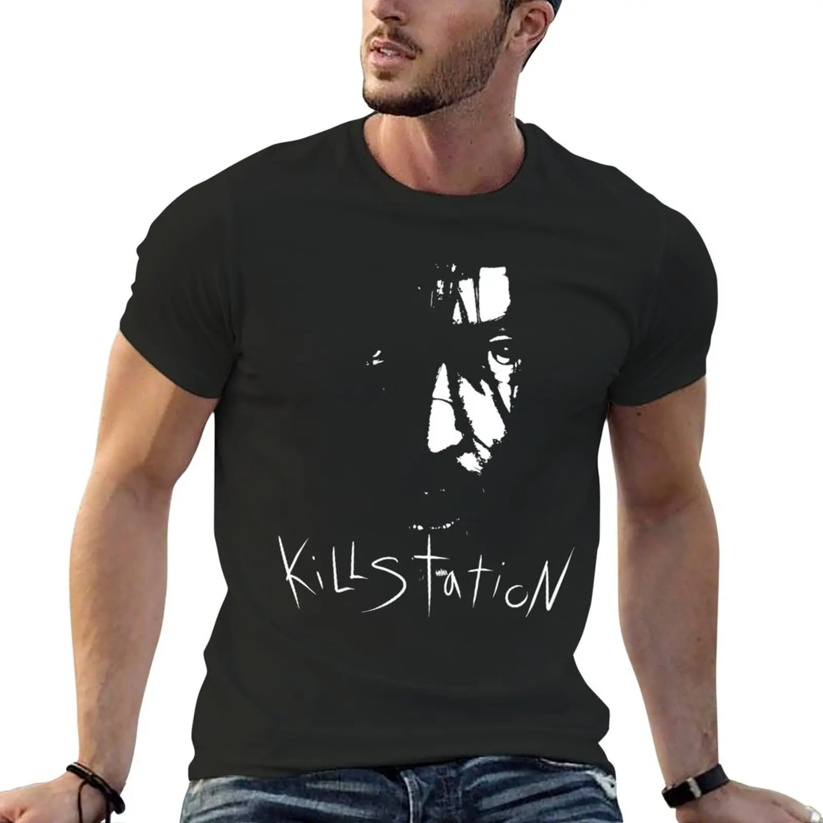 

Killstation Transmutation EP-Design T-Shirt graphic tee shirt plus sizes blacks fitted t shirts for men