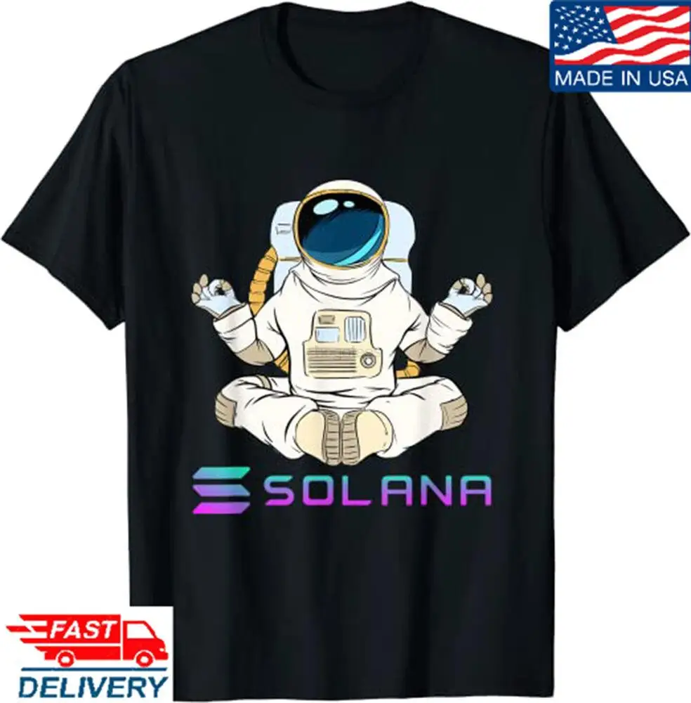 Solana token crypto Solana Coin Cryptocurrency T-Shirt Blockchain SOL Coin Shirt