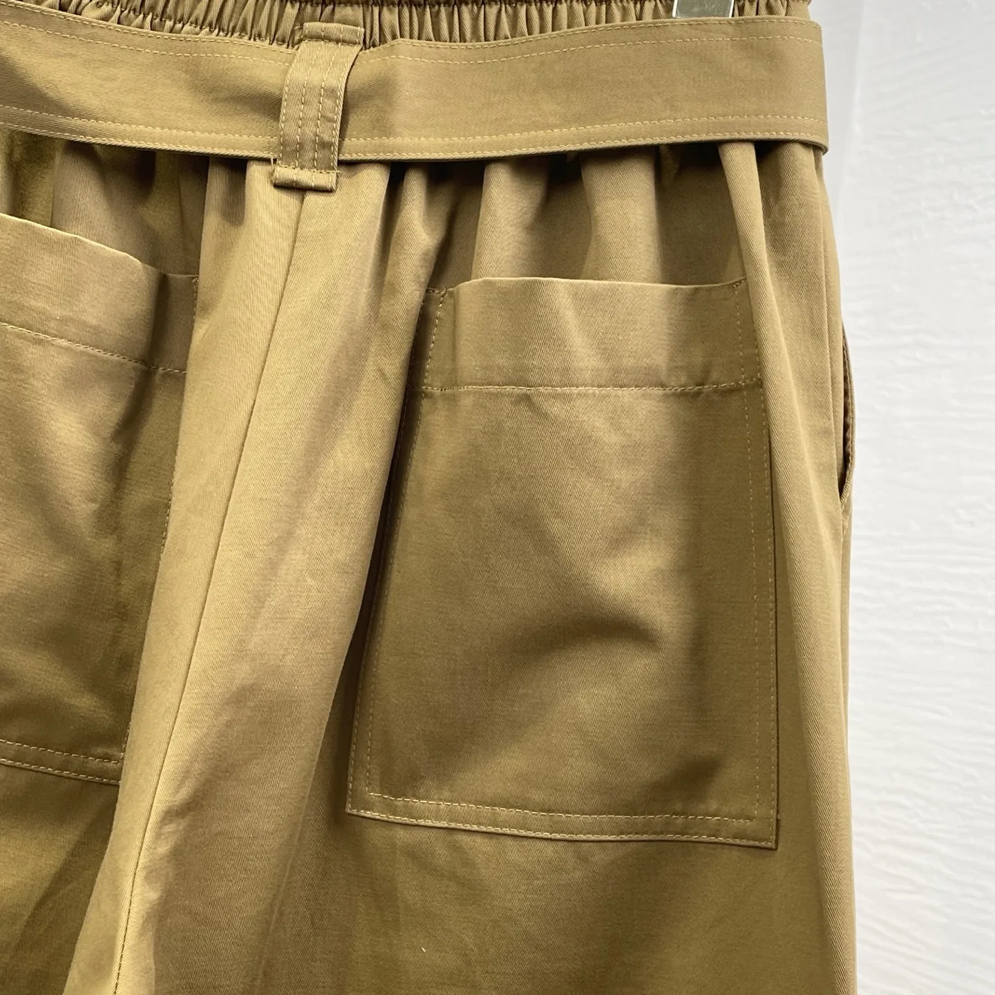 캐주얼 카키 작업복 반바지 2025 신상 여성용 내구성