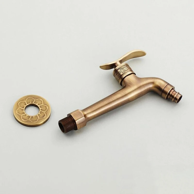 Picture 7: Garden Faucets Antique Bronze Terrace Wash Machine Dual Use Faucet Mop Pool Tap Crane EL7772-1
