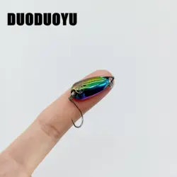 DUODUOYU 1PCS  Mini Metal  Fishing Lure 2.5g/3.5g/5g Small Spoon Lure Wobbler Spinner Bait  Artificial Bass Fishing Tackle