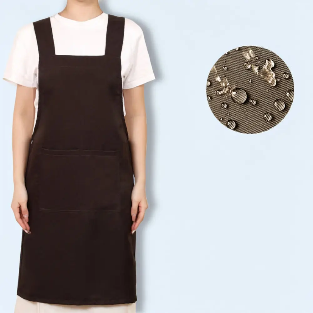 Adjustable Children Art Smock For Drawing Painting Crafting Cooking Japanese Style Linen Bib Apron School Uniforms - view 2
