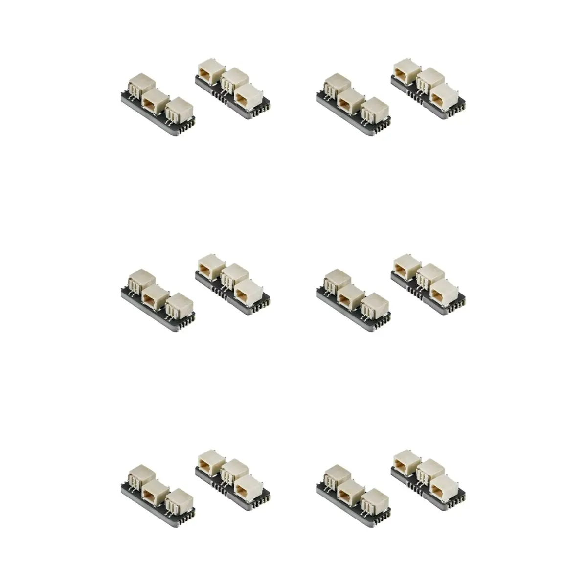 12X for Bambu Lab CyberBrick 1 to 2 SH1.0 Terminal Adapter Board 3D Printer Accessories for Bambu Lab