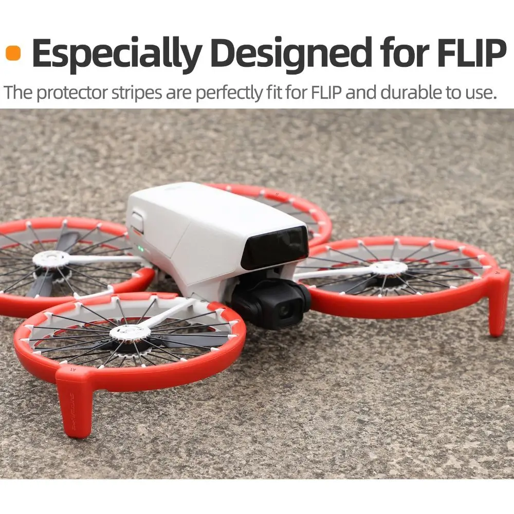 Anti-collision Propeller Guard Anti-drop Full Surround Protector Bumper Quick Release Lightweight Protection Rings for DJI Flip