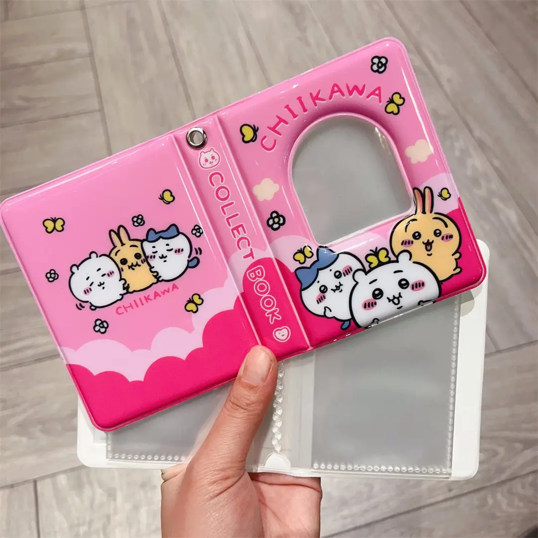 Chiikawa One Palace Card Book Chasing Star 3-inch Small Card Polaroid Photo Storage Card Bag view 3