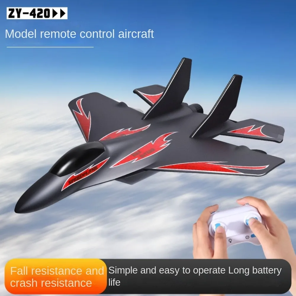 

EPP Foam Remote Control Aircraft RC Drones Air Plane Foam Fighter Electric Toy Anti Drop with Light Glider Model Electric Toy