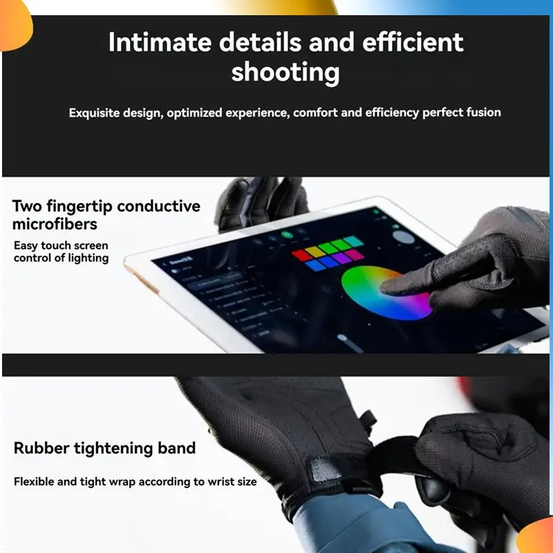 

B48A Photography Heat Insulation Gloves High Temperature Resistant Heat Insulation Non-Slip Wear-Resistant Comfort Fit M