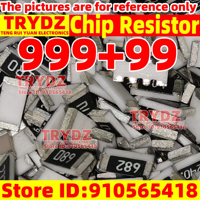 999PCS + ( Add 99PCS )  New mixed Chip Resistor Mixed electronic element bag