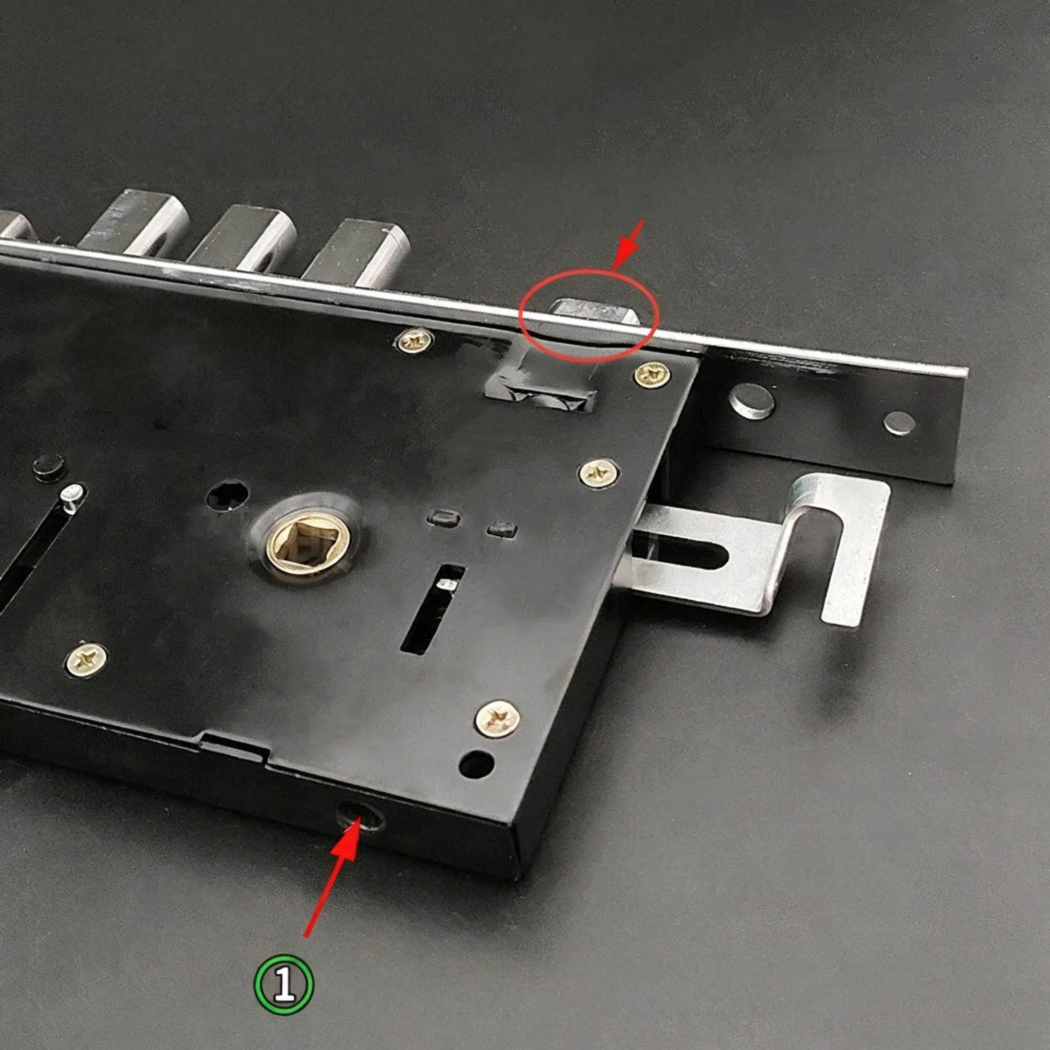Mechanical Type 13 Lock Body 280x26mm for Household Anti-Theft Door Security Single & Double Active Door Lock Options