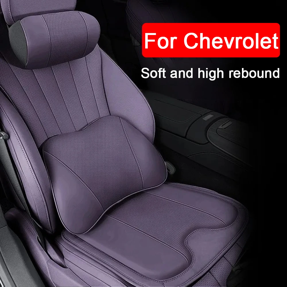 

Car Seat Cover Breathable travel Support Neck Pillow Seat Protection Cushion For Chevrolet Cruze Spark Sonic Camaro Volt Bolt