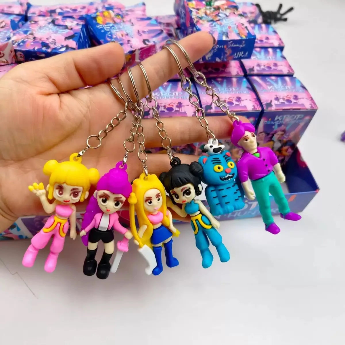 S Witch Hunting Group Little Doll Blind Box Trendy Toy Children's Raffle Key Chain School Concession House Little Doll Blind Box