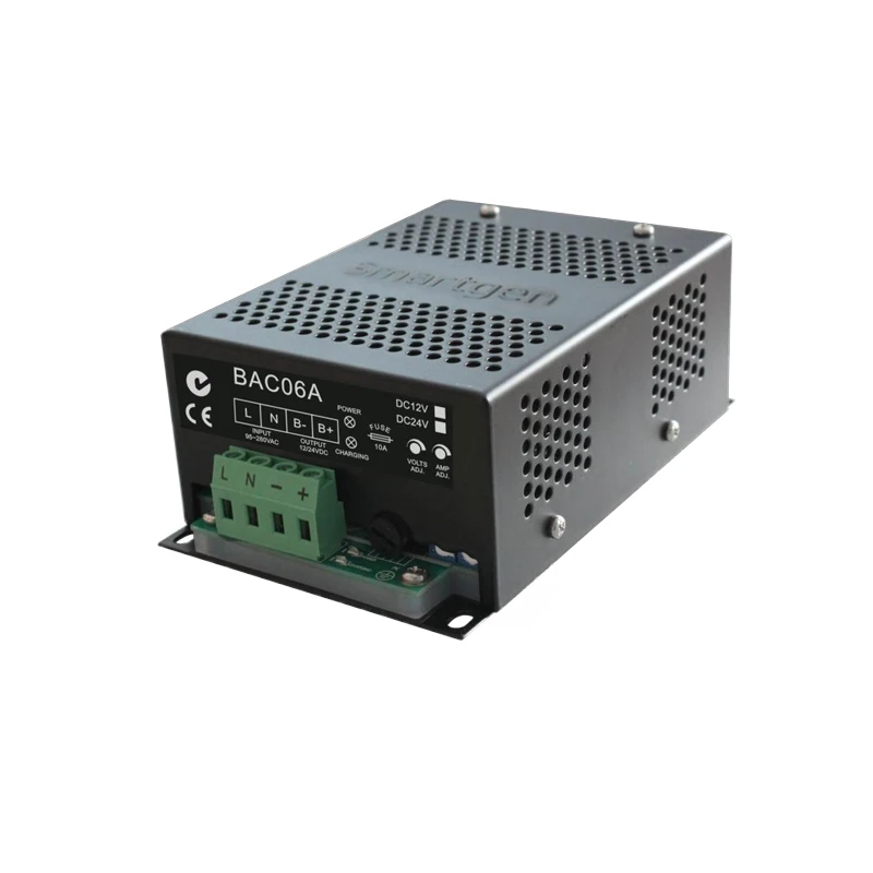Xeon Original Smartgen BAC06A 6A 12V/24V Gerador Diesel Carregador de Bateria Flutuante Inteligente