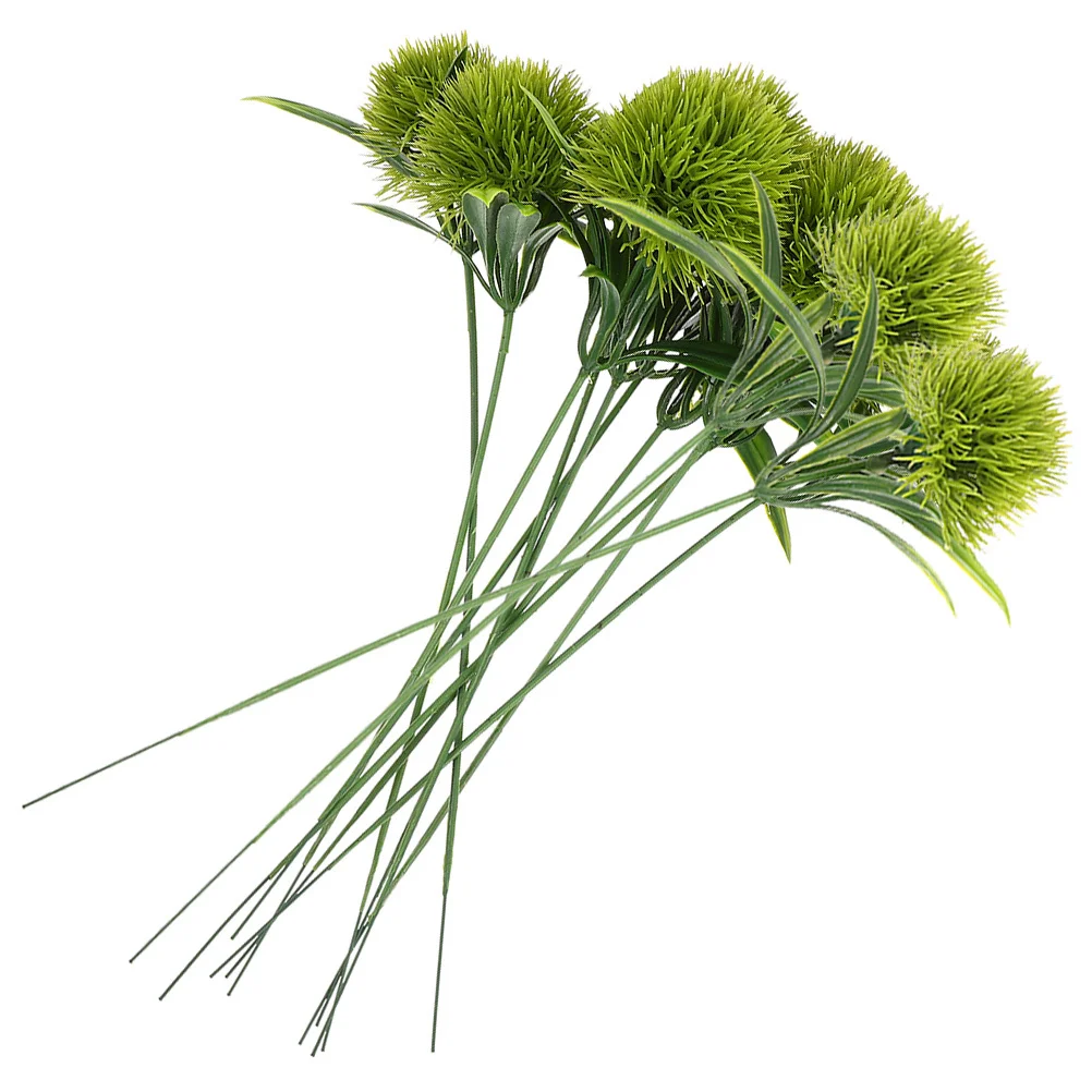 

12Pcs Realistic Dandelion Artificial Flowers Decor Home DIY Photo Prop Wedding Arrangement Faux Dandelion Bouquet