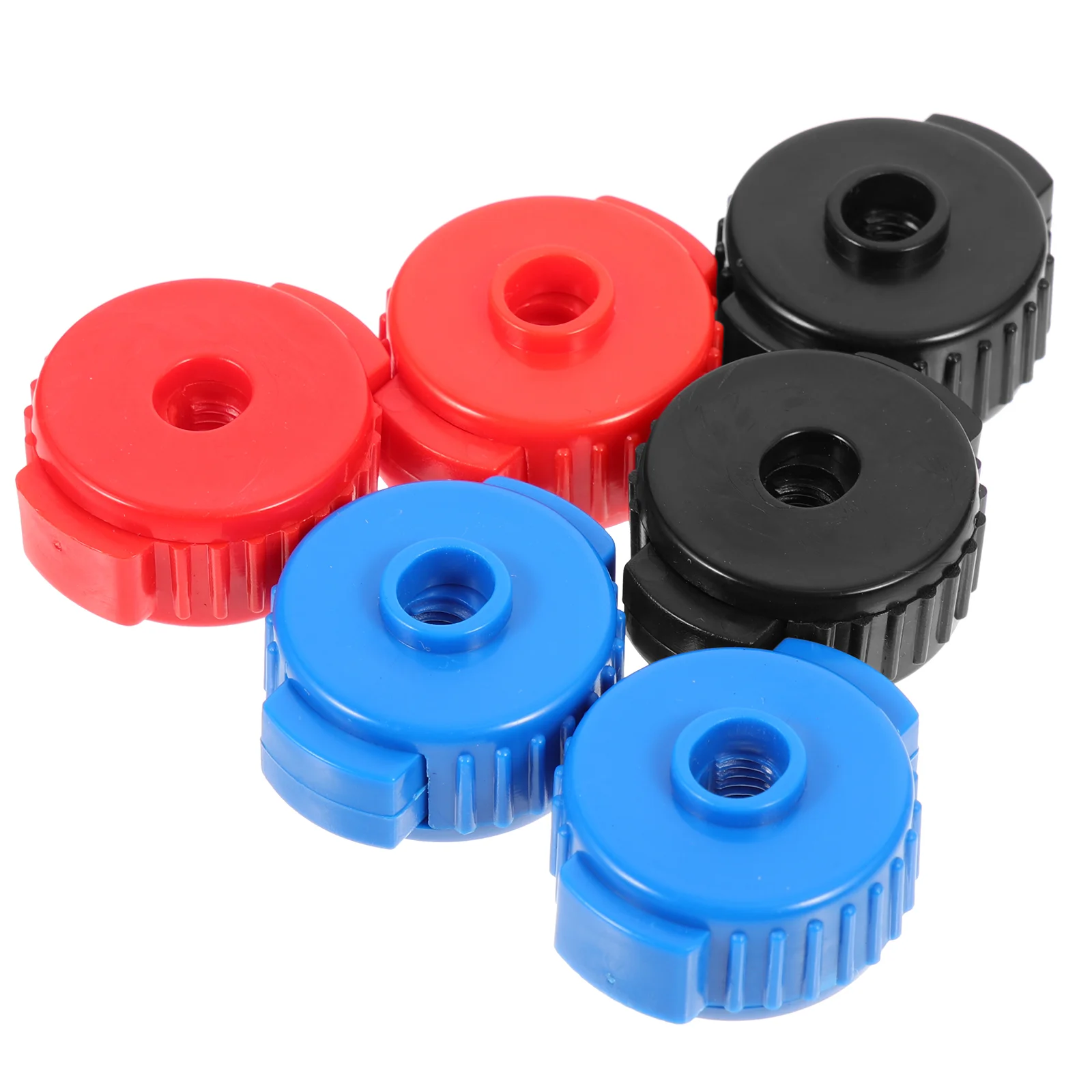 6 Pcs Cymbal Quick Release Cap Nuts Installation Accessories Plastic Replacement Parts