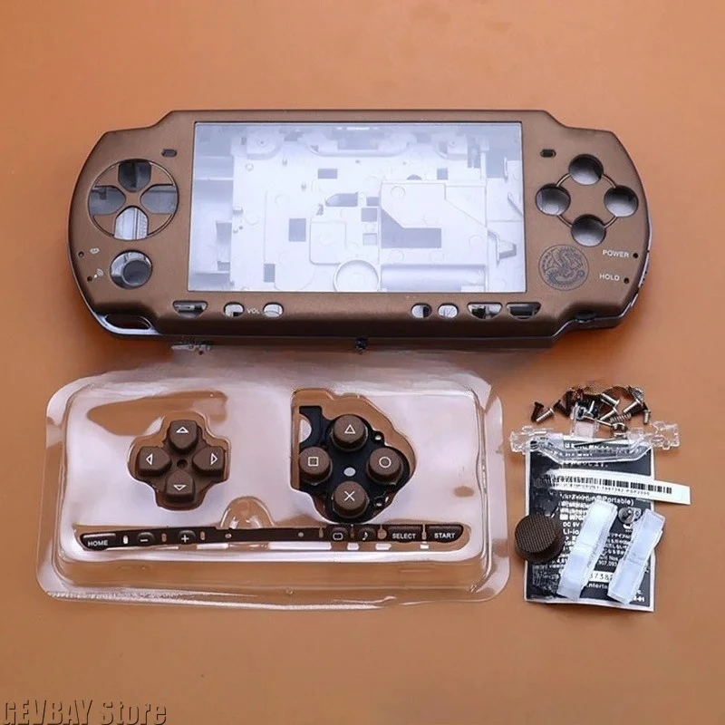 For PSP 2000 Game Console Shell (Including Buttons) - Drop-Proof Scratch-Proof Sweat-Proof Full-Coverage Repair Parts Kit - view 4