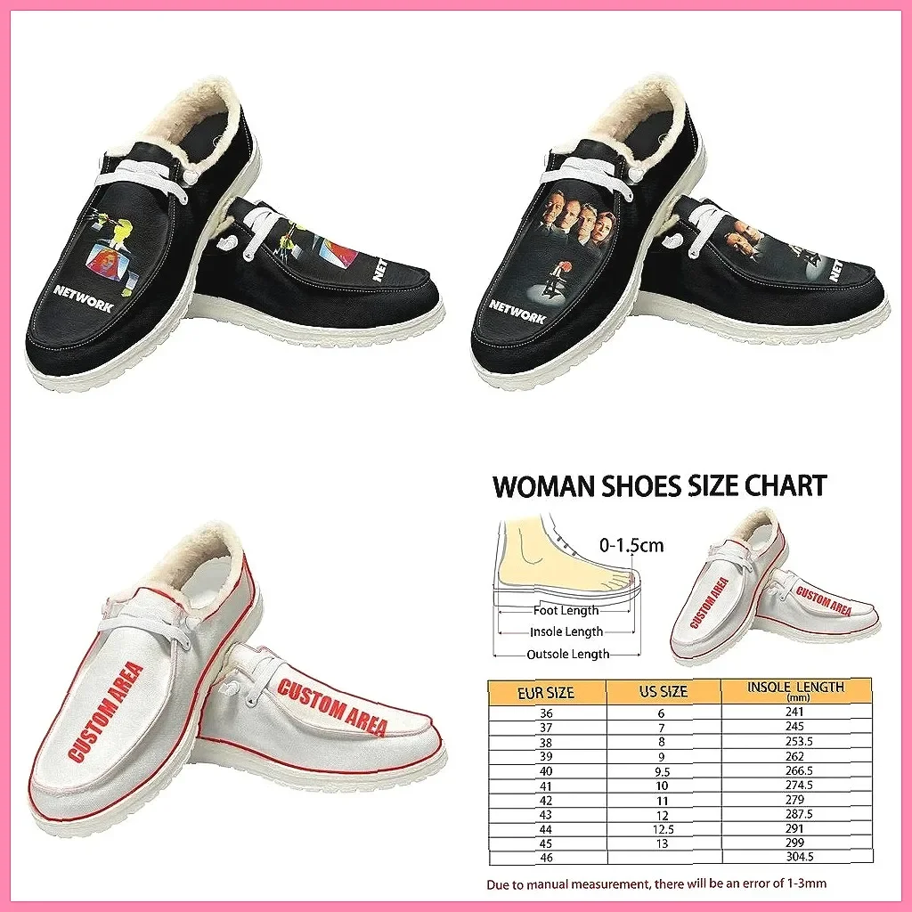 

Плюшевые тапочки на заказ для мужчин и женщин, теплые домашние и уличные тапочки, легкие нескользящие тапочки на плоской подошве