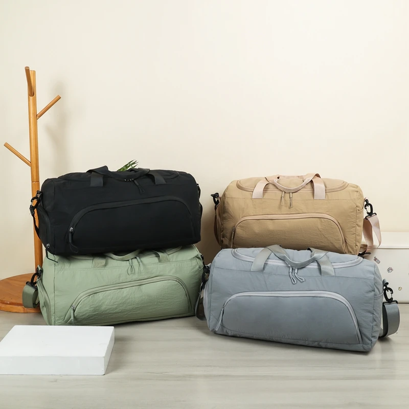 

Solid Color Nylon Travel Crossbody Bag Casual Lightweight Handbag 2026 New Casual Handbag Multifunctional Vacation Shoulder Bag