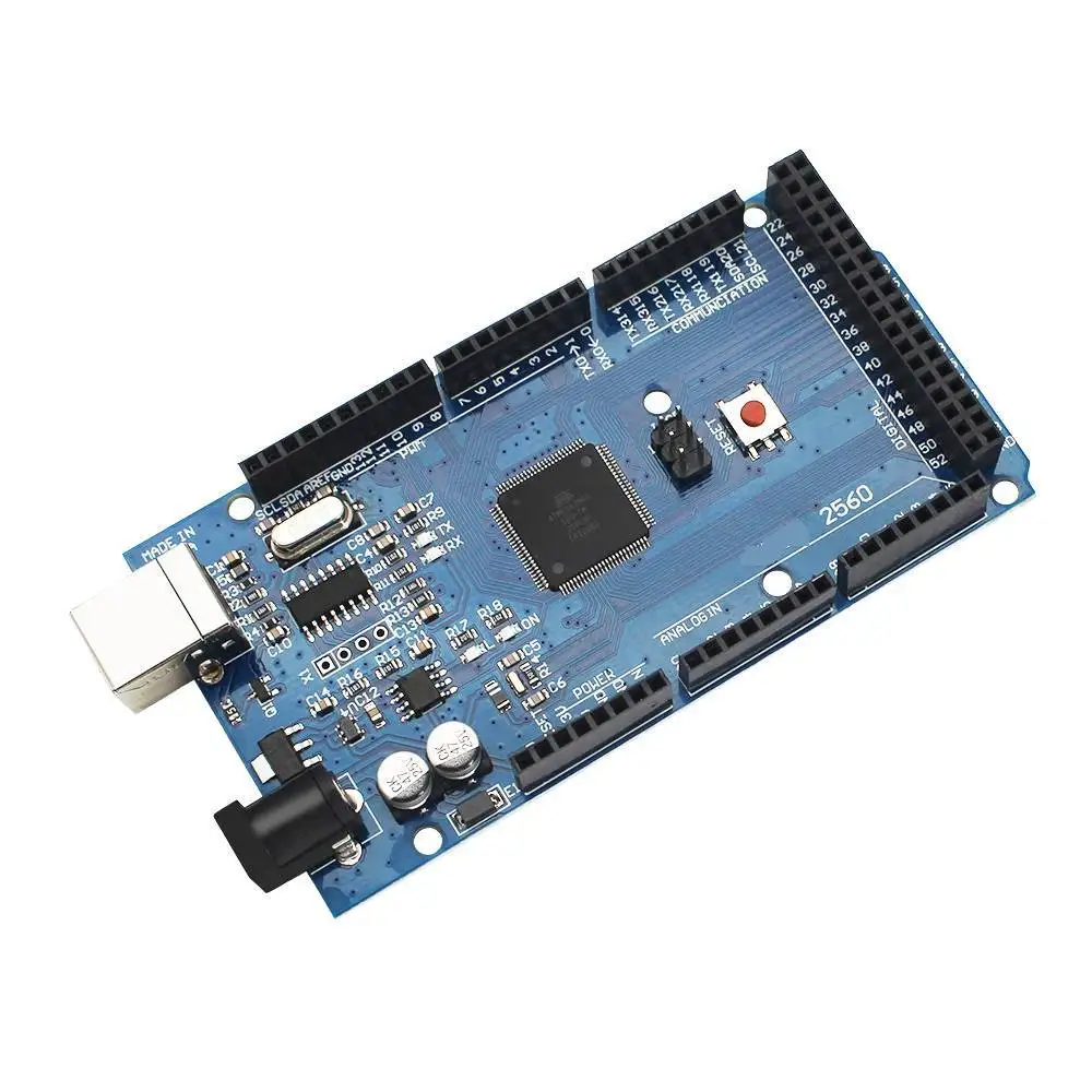 MEGA2560 R4 Improved New 2560 Development Board CH340G Single Chip Microcomputer with USB Cable