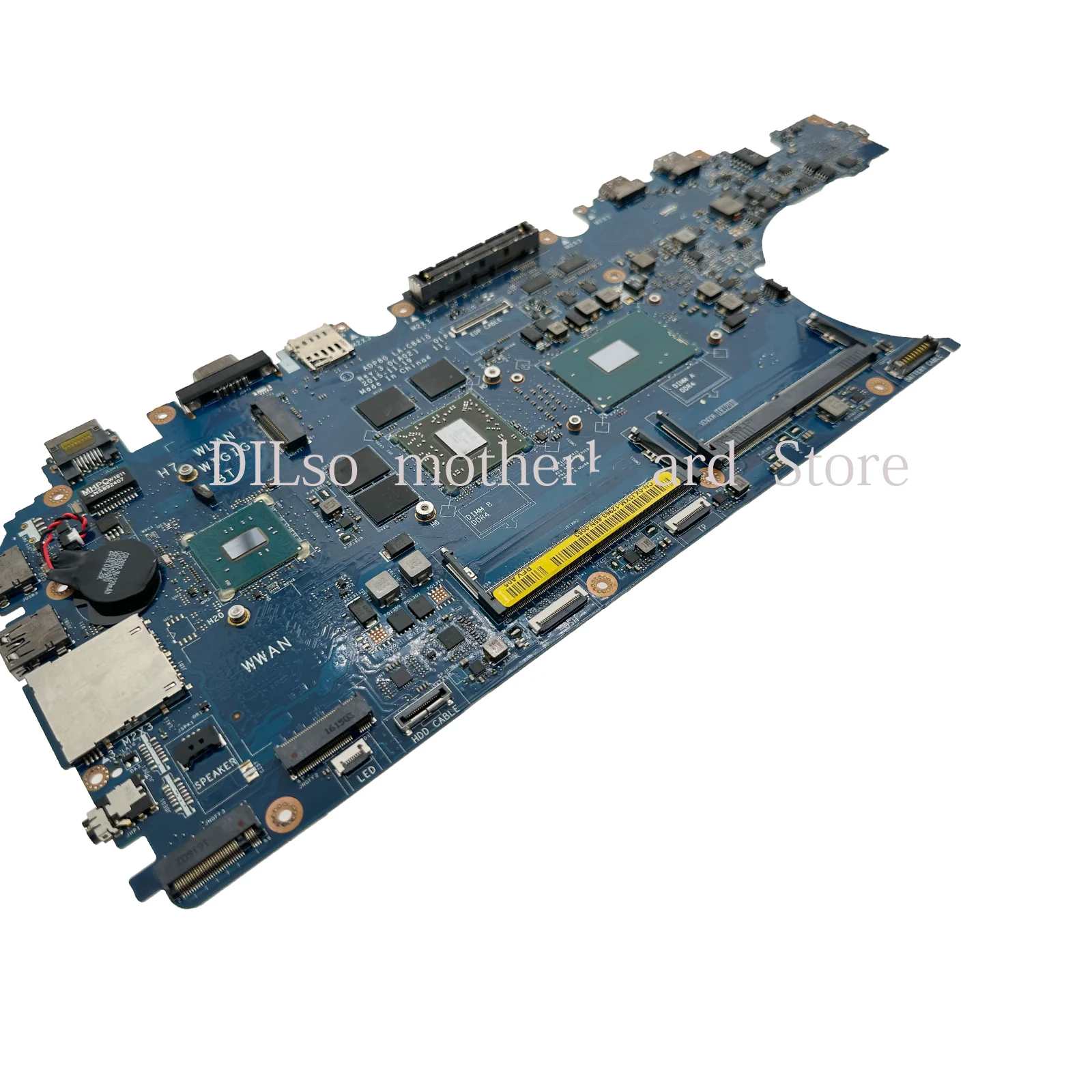 Imagem -05 - Kefu-placa-mãe Portátil para Dell Cpu I76700hq E31505m La-c841p Cn0xj3xm Cn-0k07x6 Mainboard para Dell Precision 15 3510 286-0086020