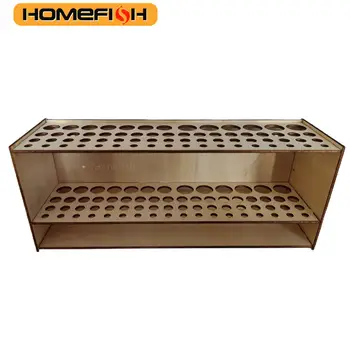 67孔畫筆架 木質畫筆架 桌面收納架 壁掛式化妝刷架 繪畫用品收納架 8 最佳銷售 油漆架 - №1