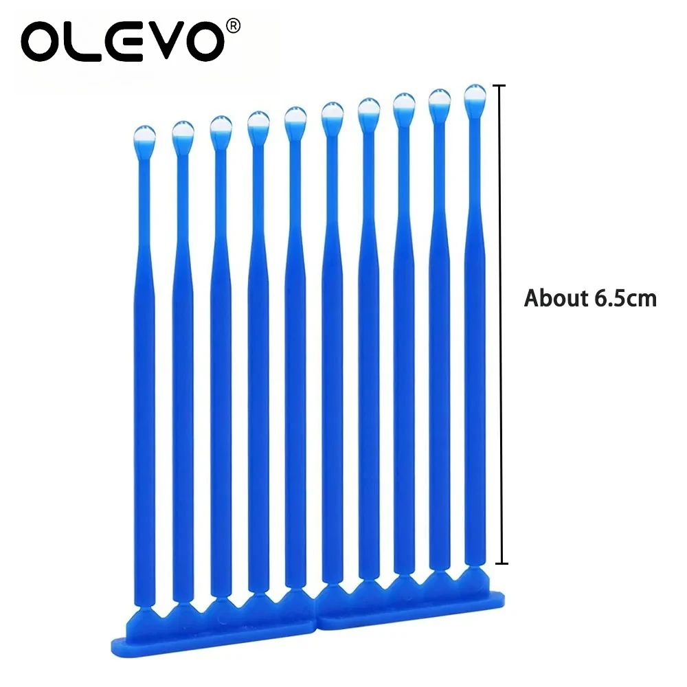 50PCS/100PCS Dental Applicator Sticks Adhesive Tip Micro Applicator for Tooth Crown Porcelain Veneer Dentistry Materials - Image 3