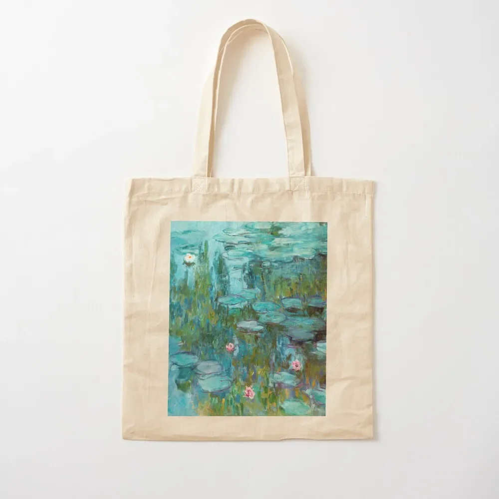 

Claude Monet - Water Lilies - Nympheas Tote Bag large size bags personalized tote bag Tote Bag