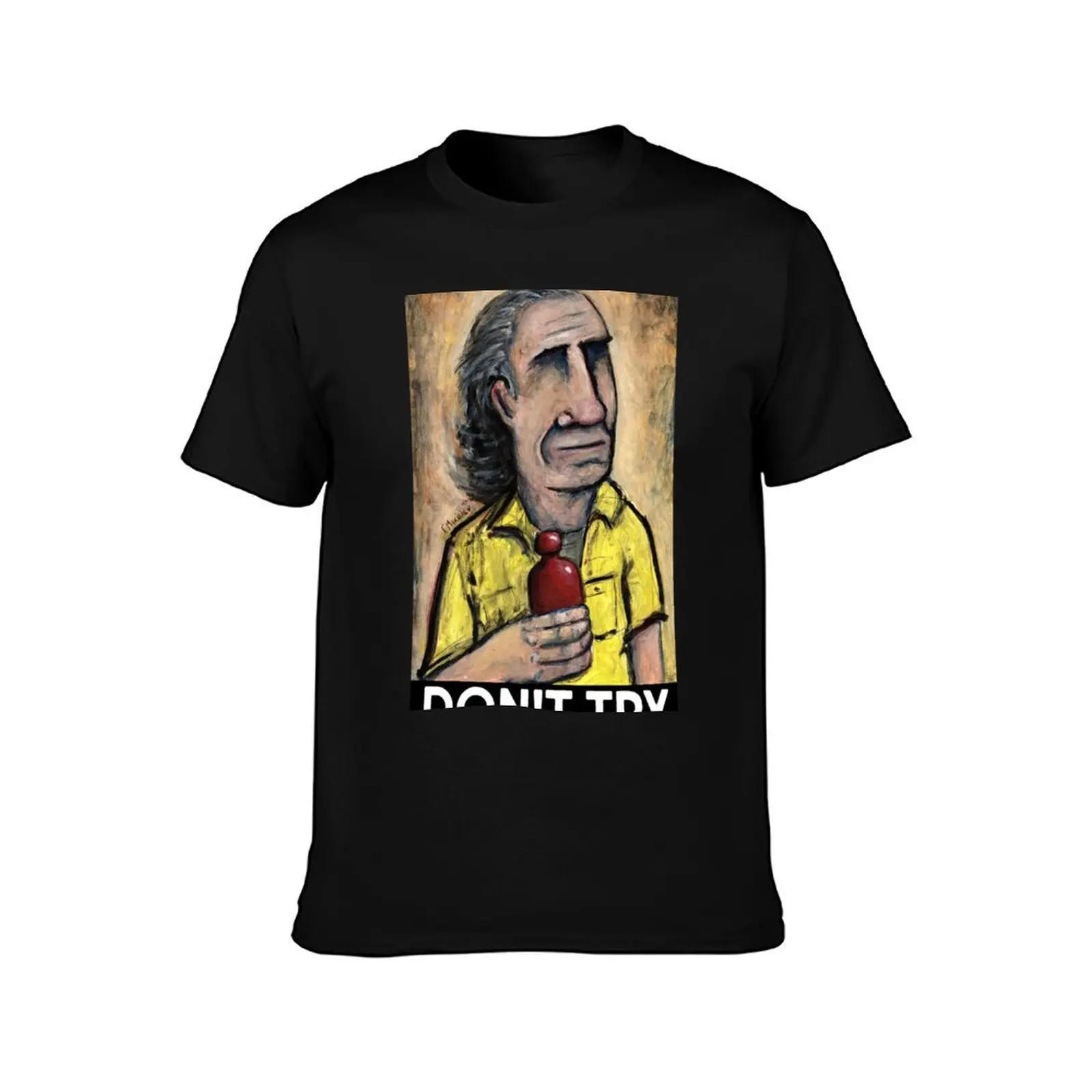 Bukowski T-Shirt Summer Casual Cotton Tee Oversized Streetwear Tops Vintage Graphic Print Loose Fit Short Sleeve